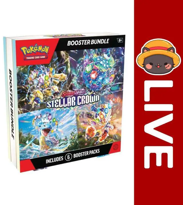 Alt view image 7 of 9 - Pokemon TCG: Scarlet & Violet - Stellar Crown Booster Box