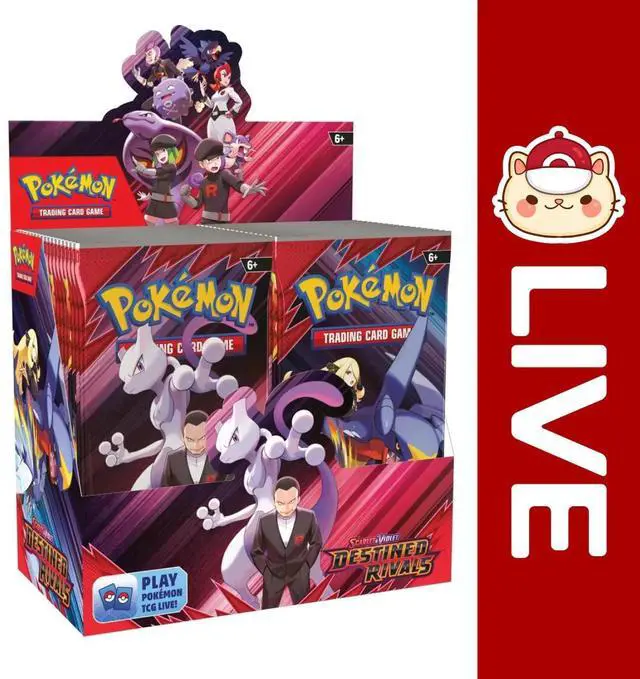 Alt view image 18 of 18 - Pokemon TCG: Scarlet & Violet - Destined Rivals Booster Box
