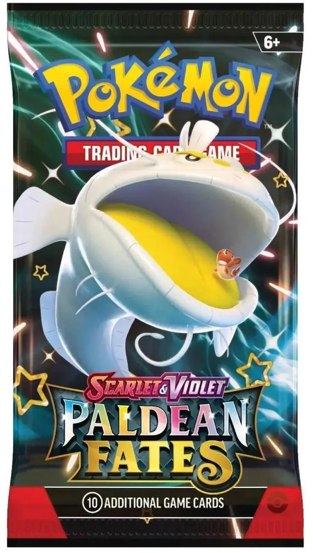 Alt view image 6 of 14 - Pokemon TCG: Scarlet & Violet - Paldean Fates Booster Bundle