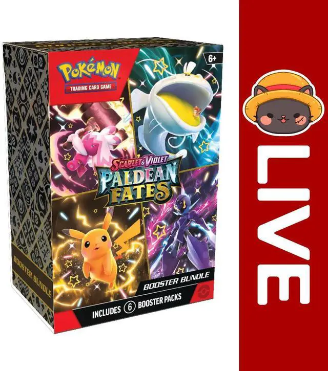 Alt view image 9 of 14 - Pokemon TCG: Scarlet & Violet - Paldean Fates Booster Bundle
