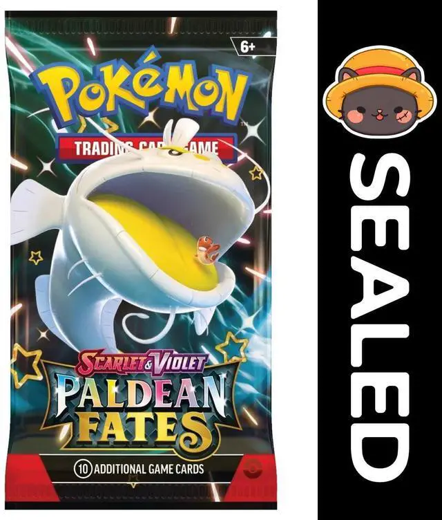 Alt view image 8 of 14 - Pokemon TCG: Scarlet & Violet - Paldean Fates Booster Bundle