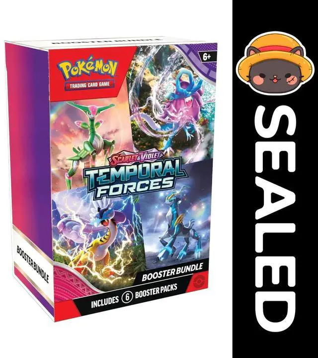 Alt view image 11 of 12 - Pokemon TCG: Scarlet & Violet - Temporal Forces Booster Box