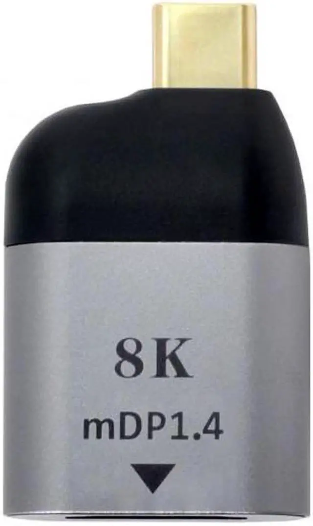 Alt view image 2 of 7 - JVFYI UC-220-MDP USB-C Type C to Mini DP Displayport Converter Adapter 4K 2K 60hz for TabletPhoneLaptop