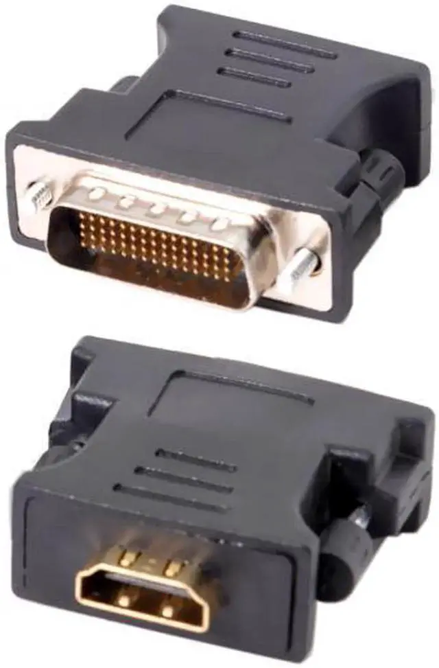 Alt view image 7 of 7 - JVFYI DB-024 LFH DMS-59pin Male to HDMI 1.4 19Pin Female Extension Adapter for PC Graphics Card