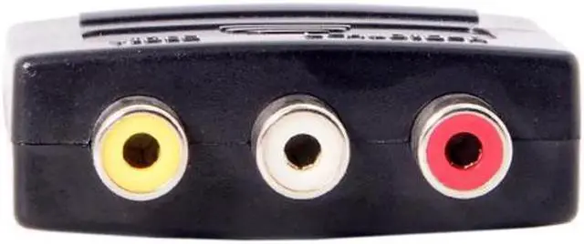 Alt view image 2 of 7 - JVFYI CA-015 Audio Video Composite 3 RCA AV to Scart 21pin Adapter for Microsoft XboxEurope HDTV