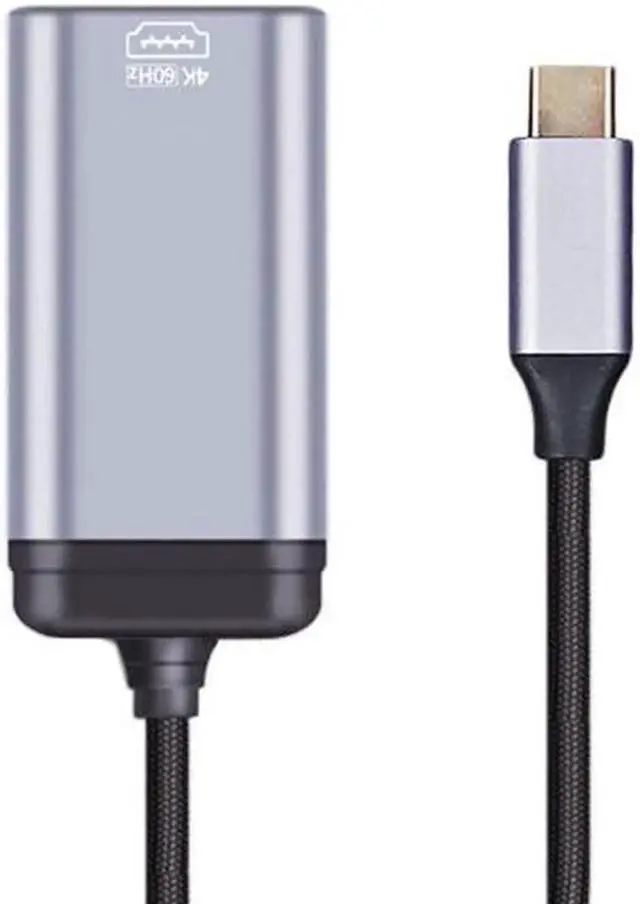 Alt view image 2 of 6 - JVFYI UC-006-HDF USB-C Type C to HDMI Cable HDTV Adapter 4K 60hz 1080p for TabletPhoneLaptop