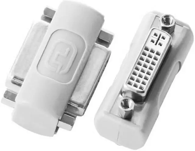 Alt view image 6 of 7 - JVFYI DB-035 DVI 24+5 Female to DVI 24+5 Female VIDEO Converter Adapter 180 degree extender