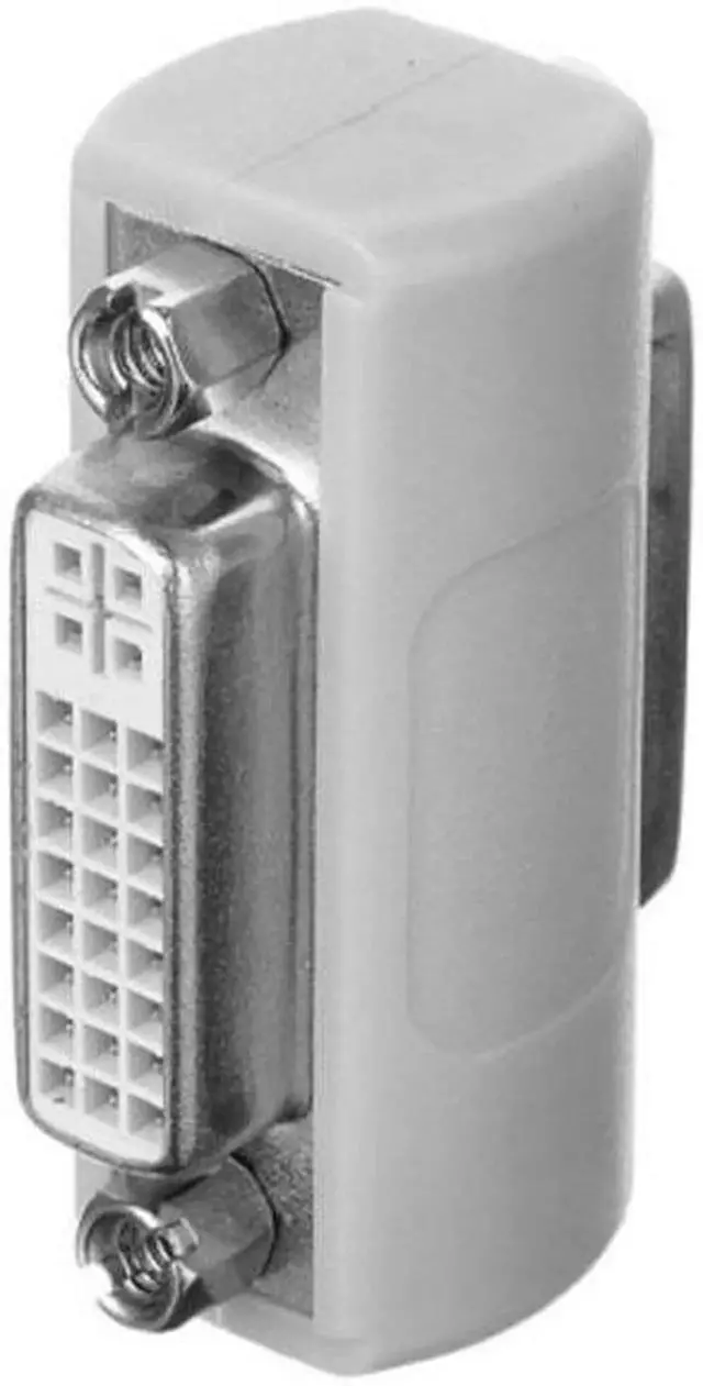 Alt view image 4 of 7 - JVFYI DB-035 DVI 24+5 Female to DVI 24+5 Female VIDEO Converter Adapter 180 degree extender