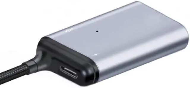 Alt view image 7 of 7 - JVFYI USB-C Type C to HDMI Converter HDTV Adapter 4K 60hz 1080p with Female PD Power Port