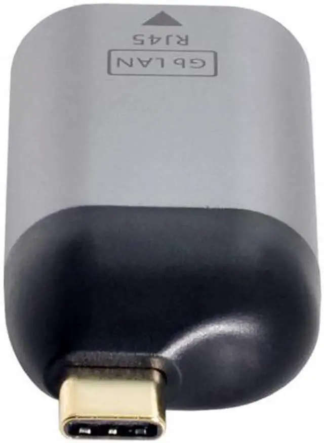 Alt view image 3 of 7 - JVFYI UC-220-LAN USB-C Type-C USB3.1 to 1000Mbps Gigabit Ethernet Network LAN Adapter for Laptop