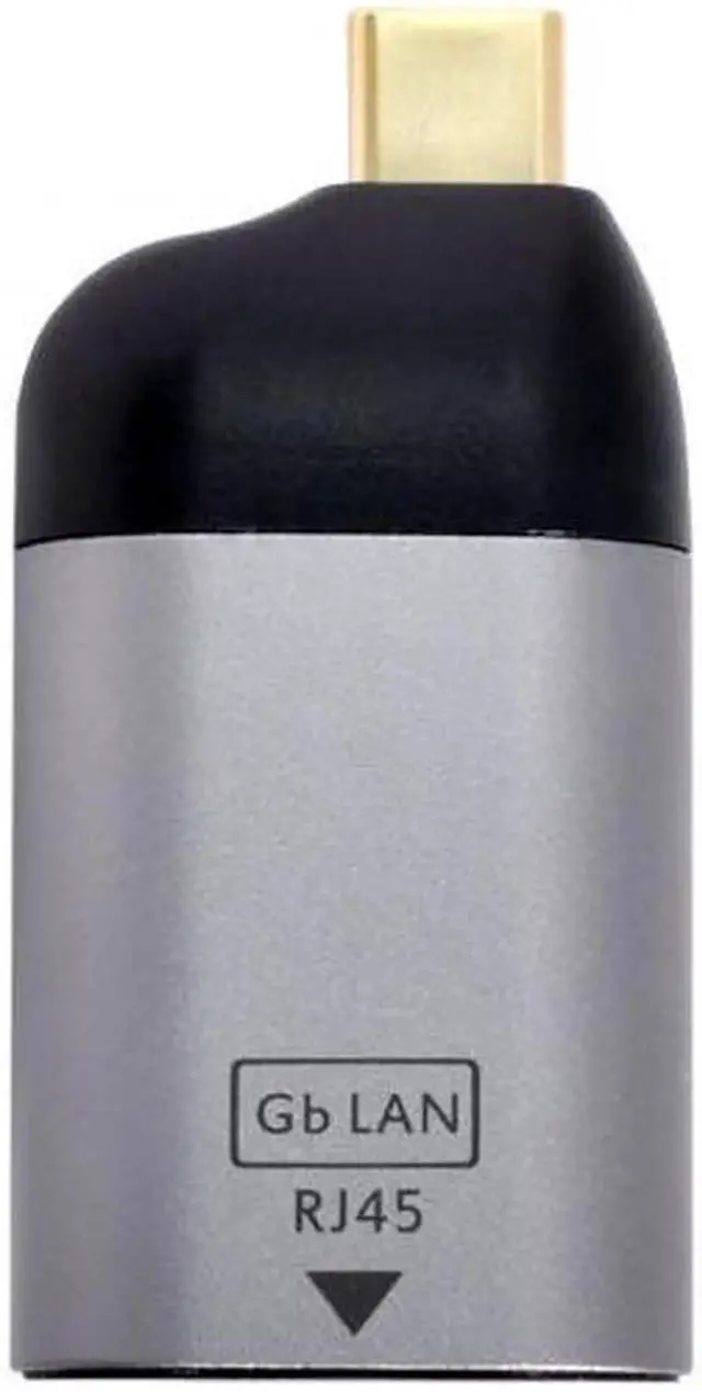 Alt view image 2 of 7 - JVFYI UC-220-LAN USB-C Type-C USB3.1 to 1000Mbps Gigabit Ethernet Network LAN Adapter for Laptop