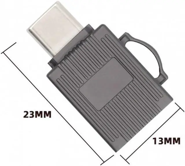 Alt view image 4 of 6 - JVFYI UC-137 5Gbps USB 3.0 Type C USB-C to Micro SD SDXC TF Card Reader Adapter for Laptop Tablet Phone