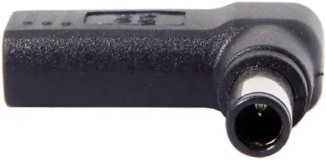 Alt view image 3 of 5 - JVFYI UC-112-7450HP USB 3.1 Type C USB-C to DC 7.4*5.0mm HP Adapter PD Emulator Trigger 90 Degree Angled