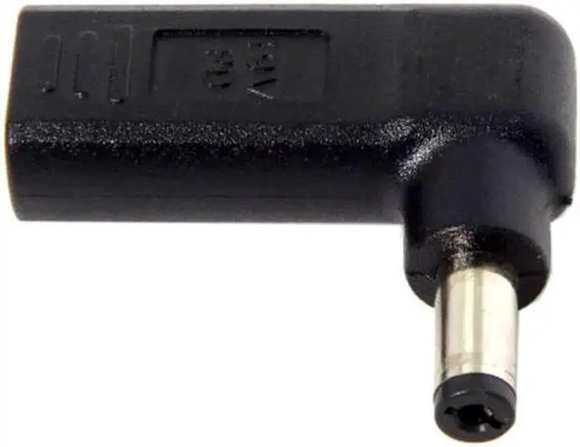 Alt view image 3 of 4 - JVFYI UC-112-5521MM USB 3.1 Type C USB-C to DC 20V 5.5 2.1mm Adapter PD Emulator Trigger 90 Degree Angled