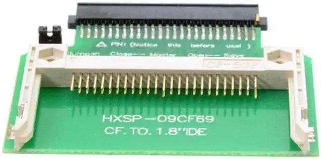 Alt view image 4 of 7 - JVFYI EP-035 CF Compact Flash Memory Card to 50pin 1.8 Inch IDE Hard Drive SSD Converter Adapter