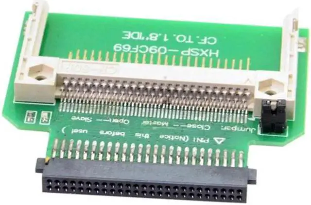 Alt view image 2 of 7 - JVFYI EP-035 CF Compact Flash Memory Card to 50pin 1.8 Inch IDE Hard Drive SSD Converter Adapter