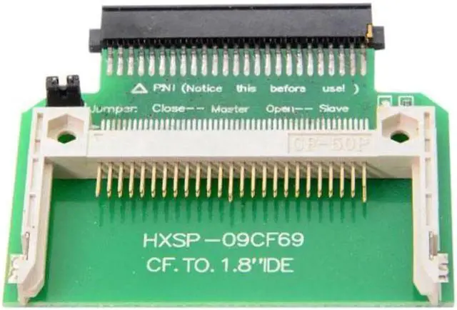 Main image of JVFYI EP-035 CF Compact Flash Memory Card to 50pin 1.8 Inch IDE Hard Drive SSD Converter Adapter