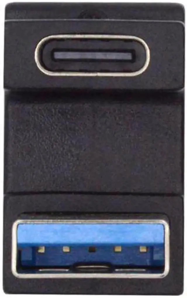 Alt view image 3 of 7 - JVFYI USB-C Type C Female Opposite U Shape Back Angled to USB 3.0 A Male Data Adapter for Laptop Desktop