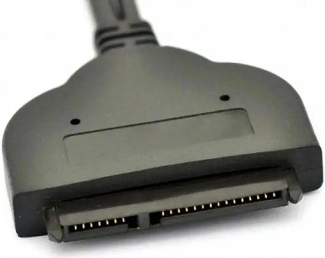 Alt view image 4 of 7 - JVFYI U3-067 USB 3.0 to SATA 22Pin 2.5" Hard disk driver Adapter With extral USB Power cable