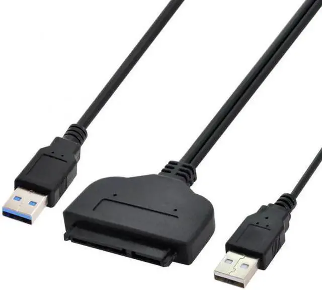 Alt view image 6 of 7 - JVFYI U3-067 USB 3.0 to SATA 22Pin 2.5" Hard disk driver Adapter With extral USB Power cable