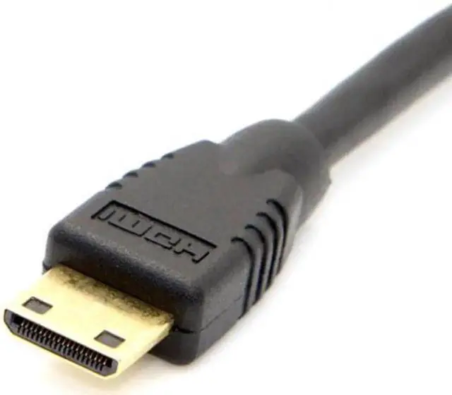 Alt view image 3 of 7 - JVFYI HD-059 Type C MINI HDMI Male to HDMI Female Extension for DV MP4 Camera DC DV