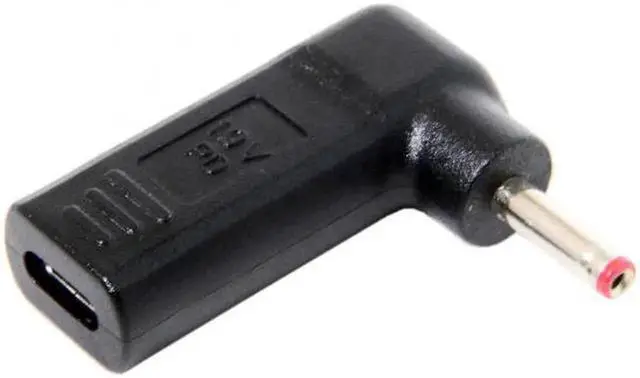 Alt view image 5 of 6 - JVFYI UC-112-3513MM USB 3.1 Type C USB-C to DC 19V 3.5*1.3mm 1.35mm Adapter PD Emulator Trigger for View Sonic M1+