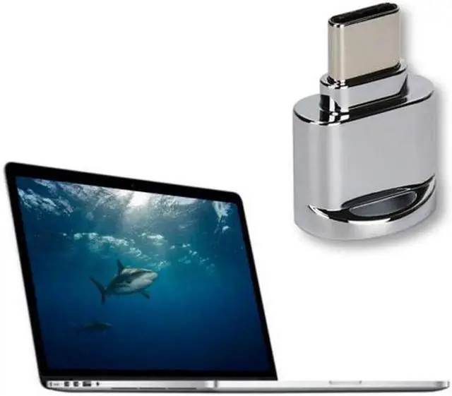 Alt view image 2 of 7 - JVFYI UC-051-2PCS 2pcs USB 2.0 Type C USB-C to Micro SD SDXC TF Card Reader Adapter for MacbookCell Phone