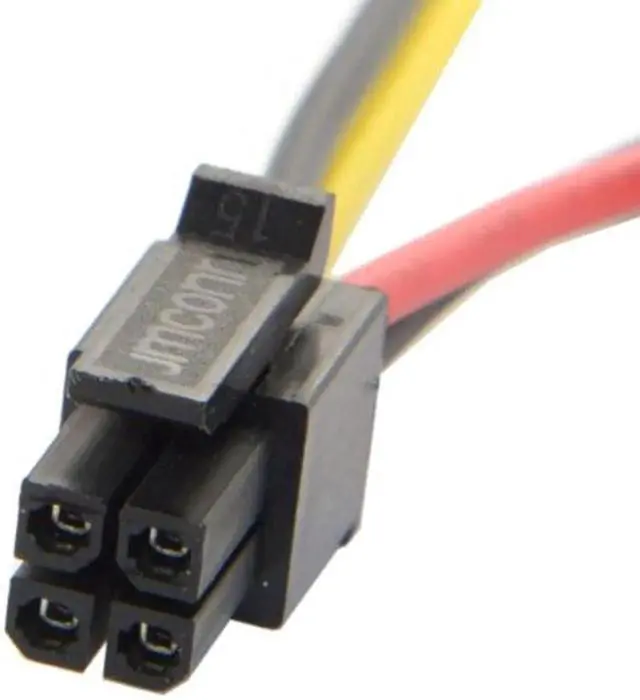 Alt view image 4 of 7 - JVFYI PW-042 ATX Molex Micro Fit Pitch 3.0mm 4Pin Male to Open Wire Power Adapter Cable 15cm 20AWG UL1007