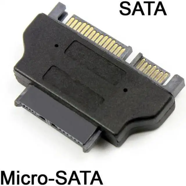 Alt view image 7 of 7 - JVFYI SA-015 SATA 22 Male to Slimline SATA 13 Female Convertor Adapter for Laptop CD-ROM