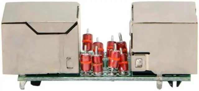 Alt view image 5 of 7 - JVFYI UT-013-5PCS 5pcs/lot Lightning Protection RJ45 UTP STP CAT6 CAT5e Female to Female Network Lan Adapter Extender