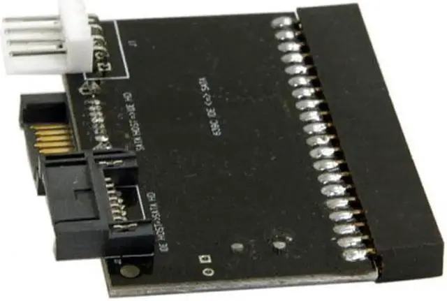 Alt view image 3 of 7 - JVFYI SA-101 IDE 100 133 PATA to Dual Serial SATA 7PIN Adapter Reversible Converter for Hard Disk Drive