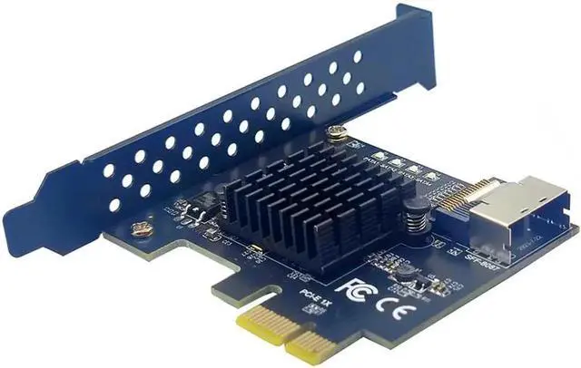 Alt view image 4 of 6 - JVFYI PCIE to Mini SAS SFF-8087 Expansion Card Support 4 Port SATA 3.0 6Gbps HDD SSD SFF8087 to PCI Express X1 Adapter SATA Controller N/A