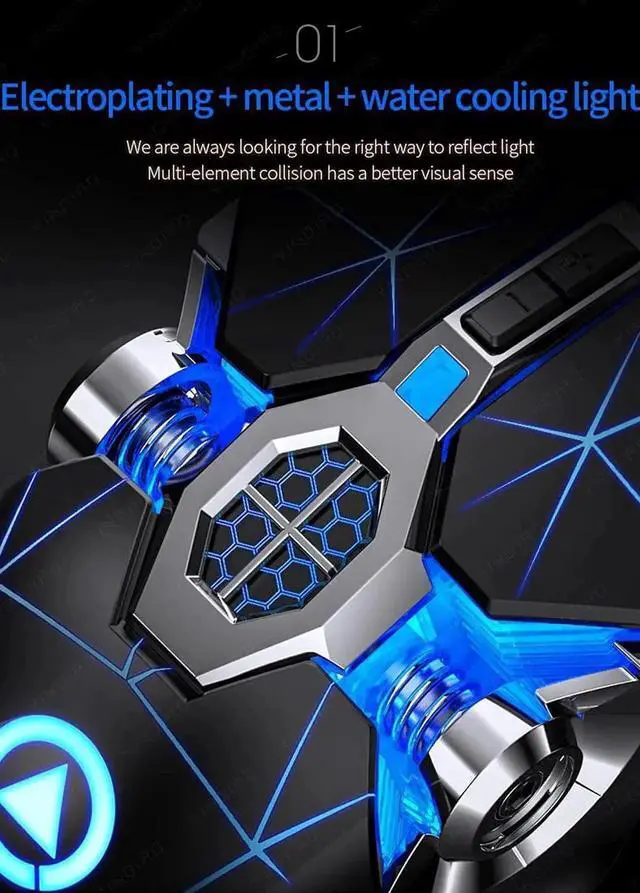 Alt view image 6 of 7 - JVFYI Silent Gaming Mouse USB Wired [3200 DPI] [Breathing Light] Ergonomic Game USB Computer Mice RGB Gamer Desktop Laptop PC Gaming Mouse, 7 Buttons for Windows 7/8/10/XP Vista Linux (Black)