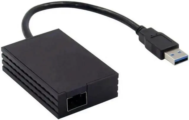 Alt view image 2 of 4 - JVFYI USB 3.0 Gigabit Fiber Ethernet Adapter Network Card 1000M SFP 1Gpbs