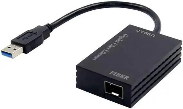 Main image of JVFYI USB 3.0 Gigabit Fiber Ethernet Adapter Network Card 1000M SFP 1Gpbs