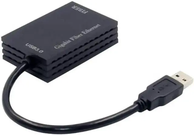 Alt view image 3 of 4 - JVFYI USB 3.0 Gigabit Fiber Ethernet Adapter Network Card 1000M SFP 1Gpbs