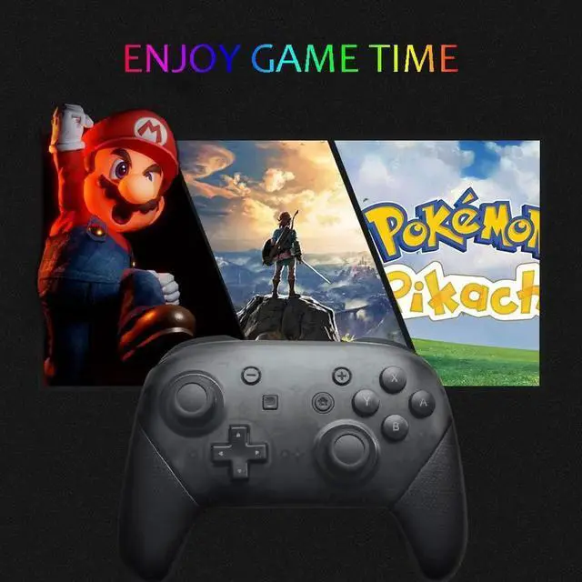 Alt view image 5 of 7 - JVFYI CORN Switch Pro Controller Bluetooth Wireless Gamepad Joystick for NS Switch Console Support Somatosensory Vibration Screenshot Axis For Nintendo Switch Controller(Not Official Controller)