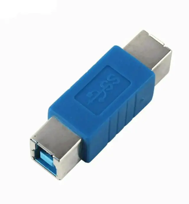 Alt view image 2 of 4 - JVFYI 1pc USB 3.0 Type B Female to USB 3.0 B Female Coupler Data Extender Connector Converter Adapter for Printer Cable