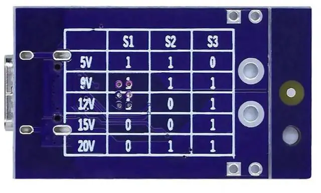 Alt view image 4 of 4 - JVFYI 4X Type-C QC AFC PD2.0 PD3.0 To DC Spoof Scam Fast Charge Trigger Detector USB-PD Notebook Power Supply Change Board