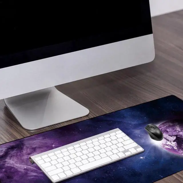 Alt view image 3 of 4 - JVFYI d dXXL Gaming Mouse Mat Extended & Extra Large Mouse Pad (80x40 Sky Planet)