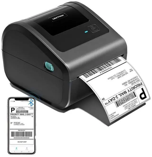 Main image of JVFYI Phomemo D450BT 4x6 Bluetooth Thermal Label Printer | Fast, Inkless Shipping Solution for Small Business