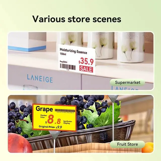 Alt view image 2 of 6 - JVFYI NiiMbot B21 Greeting Card & Color Label Printer | Easy-Operated Thermal Printer for Flower Shops & Retail Gifting