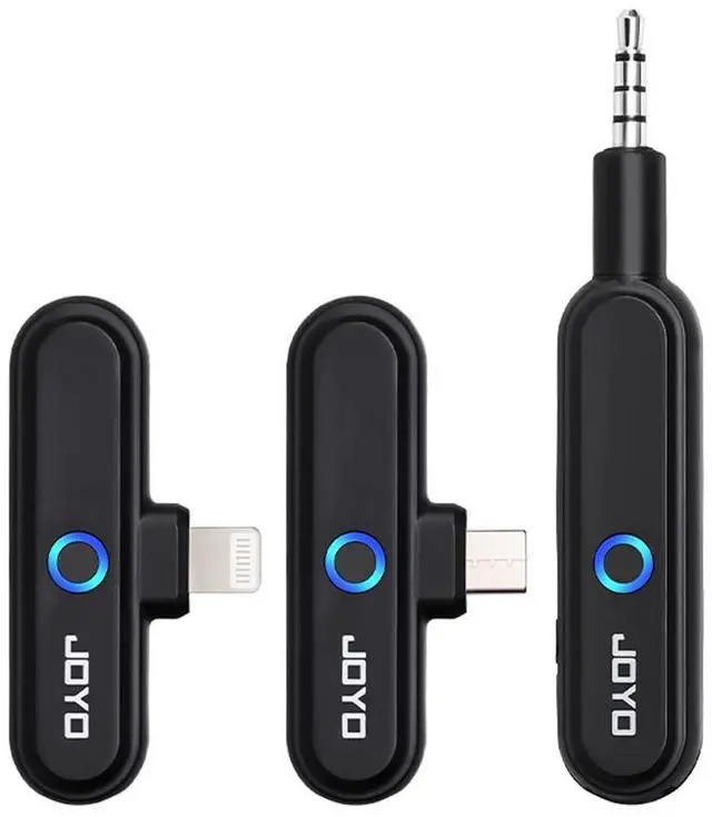 Main image of JVFYI JOYO JW-05R: Wireless Audio System for Streamers | Eliminate Cables, 65ft Range, Plug-and-Play OTG Interface