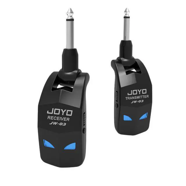 Alt view image 4 of 4 - JVFYI JOYO JW-02 Wireless Guitar System | 5.8GHz Low-Latency Transmitter & Receiver | Plug-and-Play for Electric Guitar, Bass, Amp JW-03