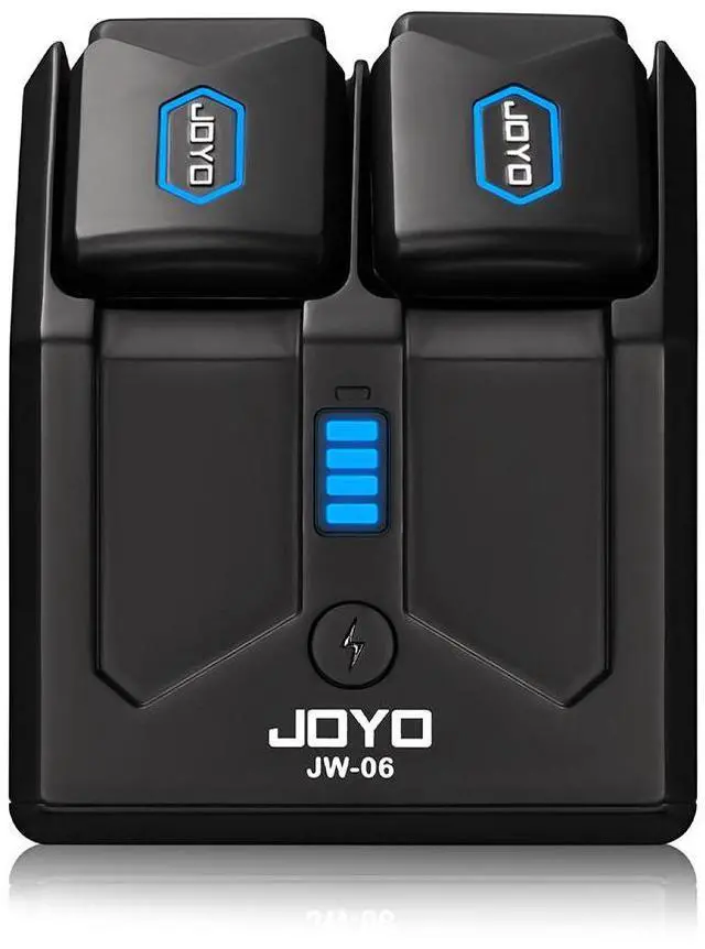 Alt view image 4 of 6 - JVFYI JOYO JW-06 Wireless Guitar System | <6ms Latency, 65ft Range, Studio-Grade 24-bit Audio | Plug-and-Play Rechargeable