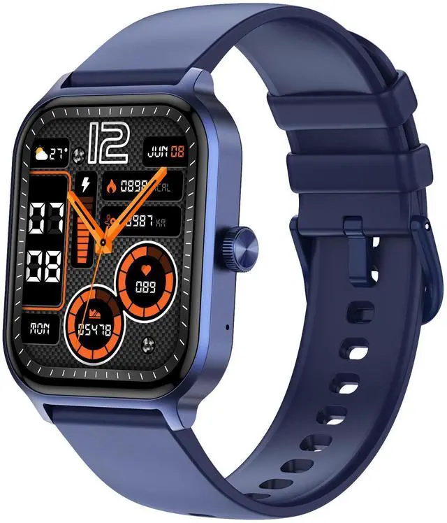Main image of JVFYI Military-Grade Smart Watch: 1.93" IP68 Waterproof, 100+ Sport Modes, Heart Rate & Sleep Tracker
