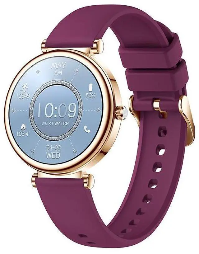 Main image of JVFYI Women's Fitness Tracker Watch - 110 Sport Modes, Heart Rate & Sleep Monitor, Smart Notifications Purple regular