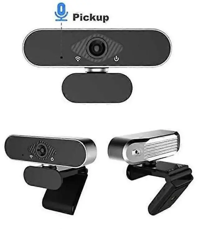 Alt view image 3 of 5 - JVFYI 1080P HD Webcam with Microphone, USB Streaming Camera for Laptop Video Calls & Conferencing (Black)