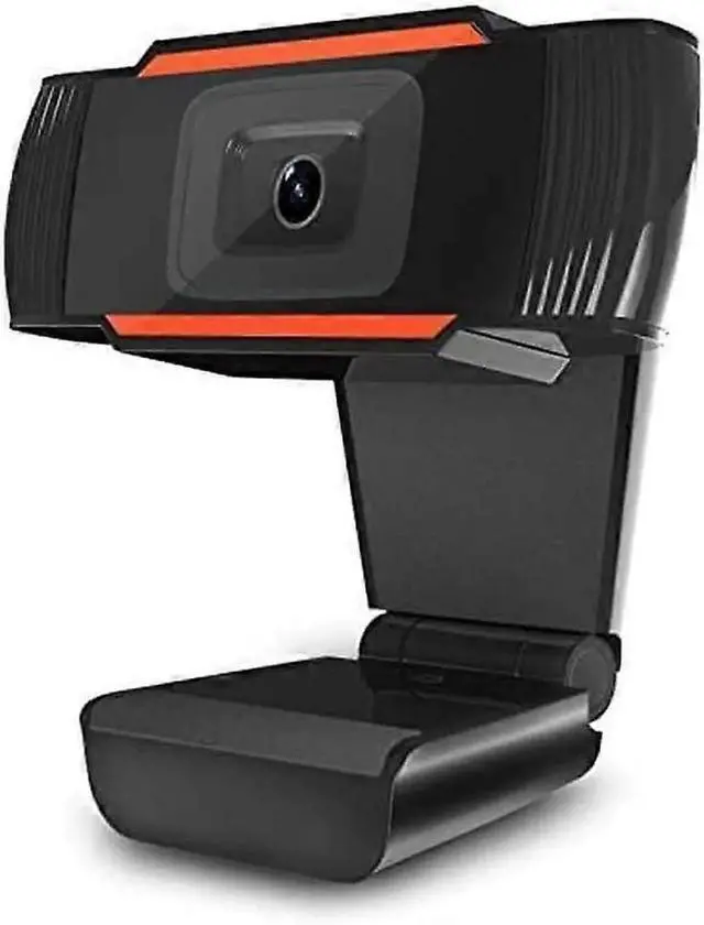 Main image of JVFYI 1080P HD Webcam with Microphone, 110° Wide-Angle Streaming Camera for Video Calls & Recording (Black)
