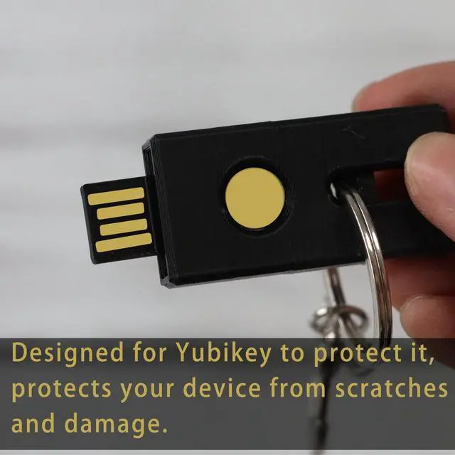 Alt view image 2 of 3 - PIAOLGYI Sliding Cover for YubiKey 5 NFC,Case Accessories Compatible with Yubikey 5 or Yubikey 5 NFC